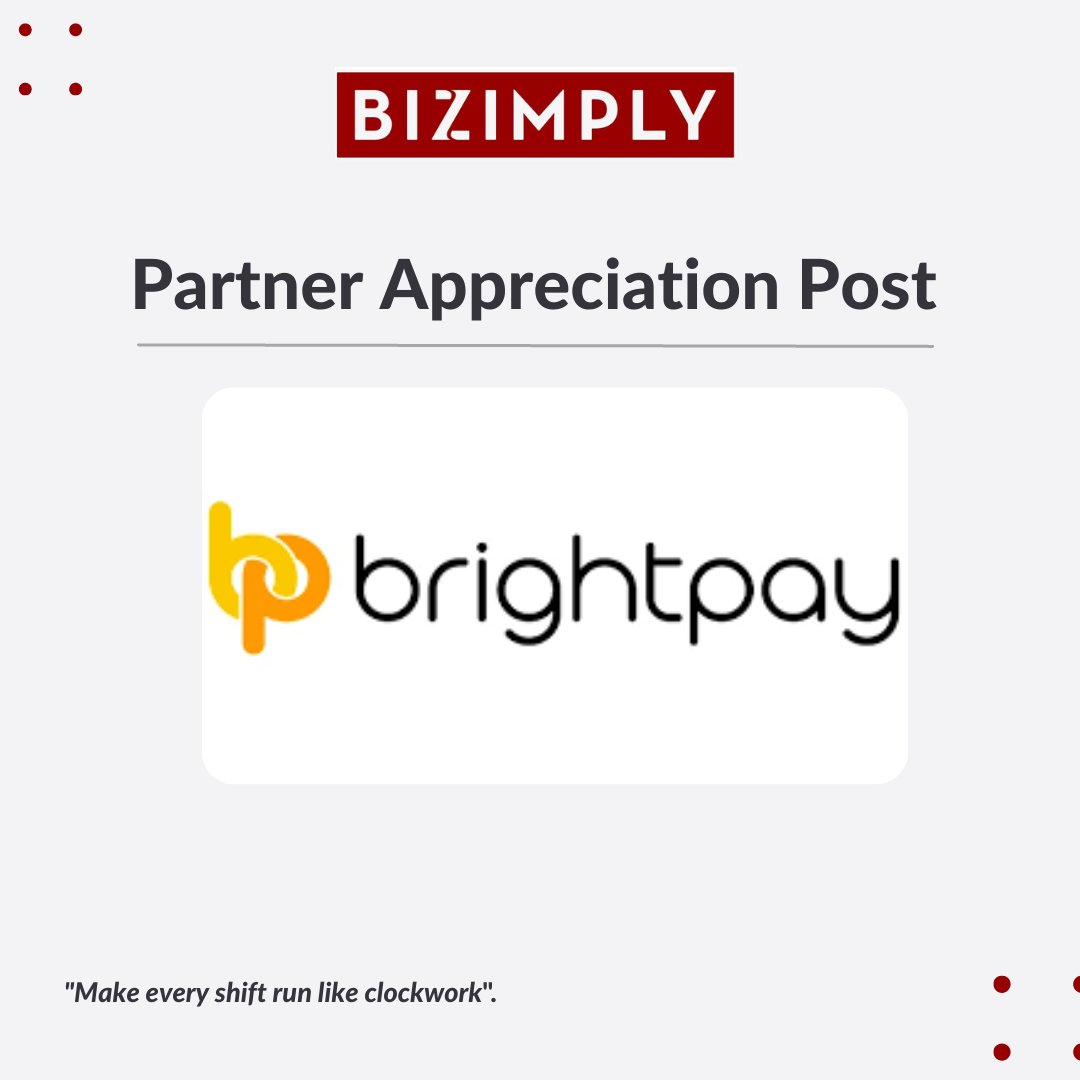 Partner Appreciation post🙌

Our Brightpay integration makes managing payroll quick and easy! What other way would you want it? 

Checkout all our partnerships: hubs.la/Q01v0zv50

@BrightPayUK #partnerappreciation #appreciatiopost #partner #workforce #timeandattendance