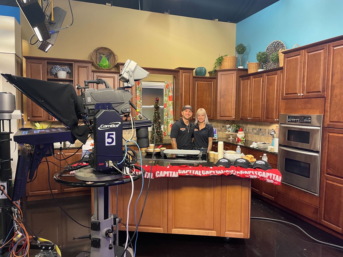 CapitalTacos's tweet image. You’ll want to stop what you are doing at 9:30 this morning to tune into @10TampaBay to see what we are cooking up on Great Day Live.

#KeepItCAPITAL #TexMex #TrinityFL