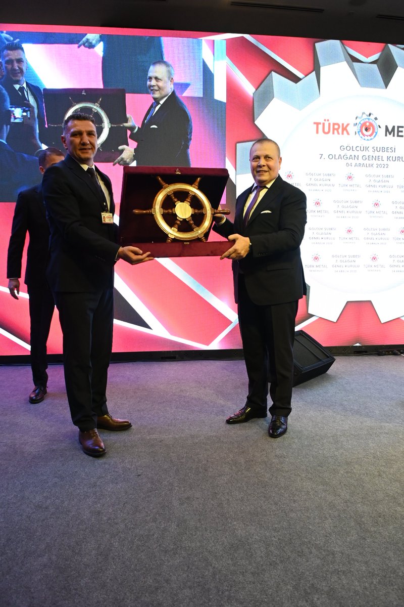 TÜRK METAL SENDİKASI GENEL BAŞKANIMIZ SAYIN PEVRUL KAVLAK’IN KATILIMI İLE GÖLCÜK ŞUBEMİZİN 7. OLAĞAN GENEL KURULUMUZ GERÇEKLEŞTİRİLMİŞTİR.