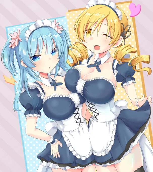 マミレナでした #今年も残りわずかなので今年一番伸びた絵を貼る 