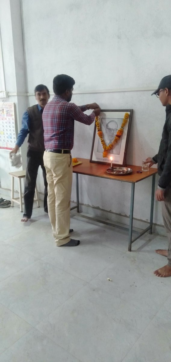 nssmwca's tweet photo. @nssmwca observed "Mahaparinirvan Divas" in memory of Dr. Babasaheb Ambedkar Death anniversary. https://t.co/yqH8QgxS5Q