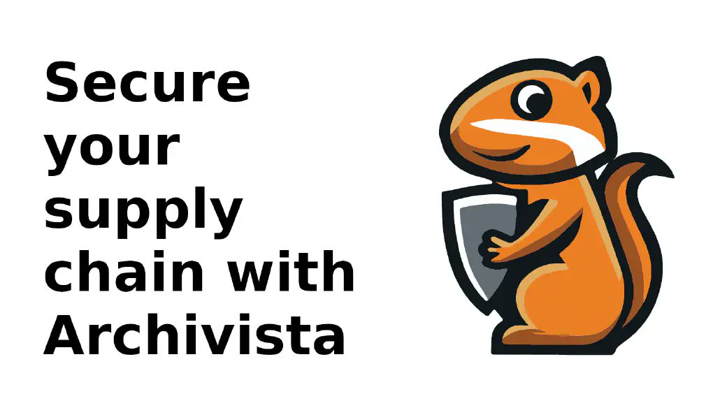 Introducing Archivista, a server-side app that helps businesses securely manage their software supply chain data. Protect your supply chain and make confident, informed decisions. Visit our website or contact us to schedule a demo. testifysec.com/blog/secure-su…