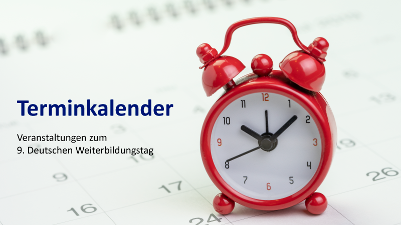 DWT2023's tweet photo. +++ SAVE THE DATE +++
Am 26. September 2023 ist Deutscher Weiterbildungstag #DWT23. Unser Anliegen, Weiterbildung in all' ihren Facetten zu zeigen, wird bundesweit ausgerollt. Wir laden alle mit Bezug zum Motto zum Mitmachen ein! Hier steht mehr: https://t.co/dOreRKUrt2 https://t.co/zIYoYifBJp
