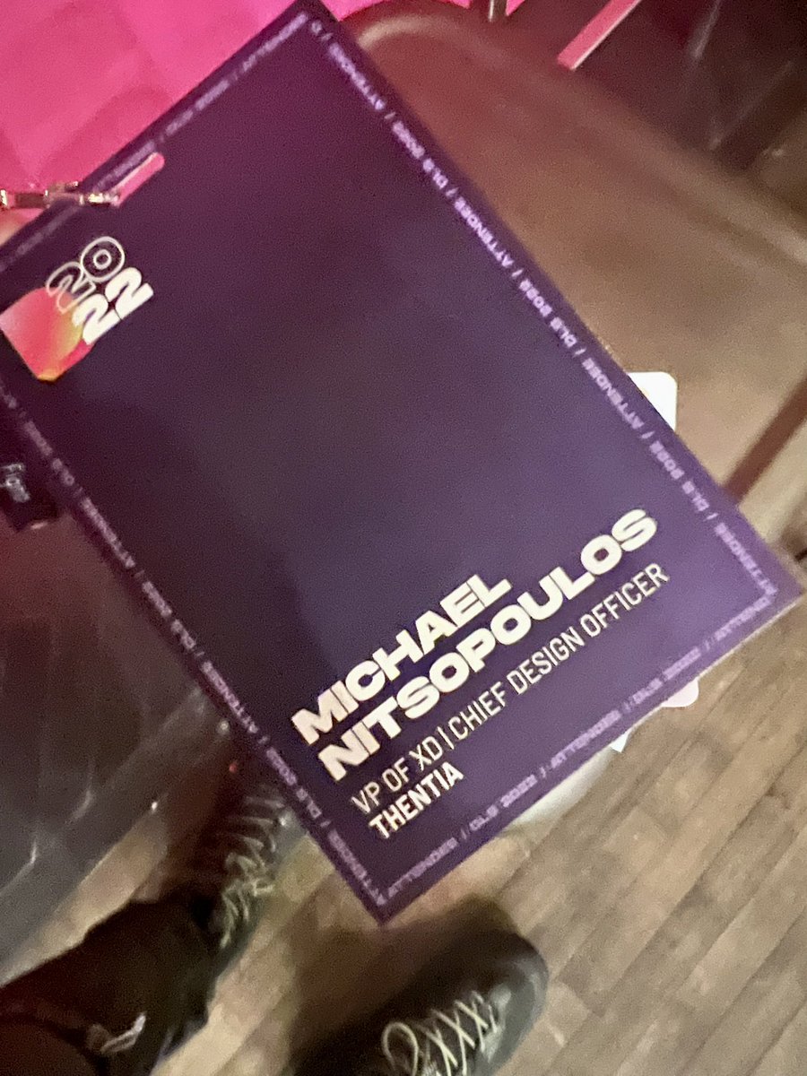 nitsoooo's tweet image. Coming out of hibernation to interact in-person @WeAreDesignX … it has been a minute since the last design conference. #Design #XD #ProductDesign #DesignLeadership #Tech