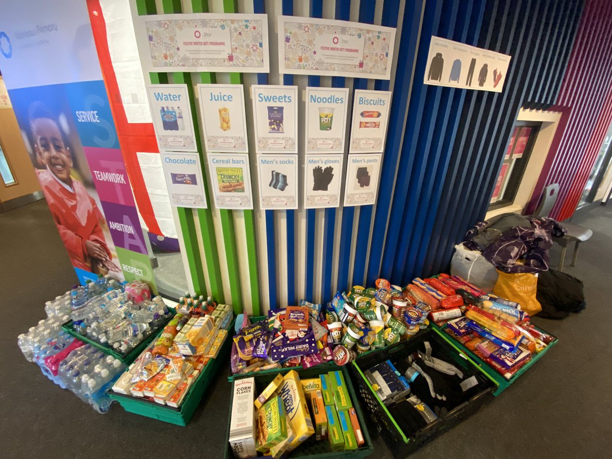rainbowPLA's tweet photo. There are still 3 days to go in our #FestiveWinterGiftProgramme and we already have a wonderful amount of donations for @HomelessHamper4 Thank you so much for everything you have sent to school so far. #WeAreStar https://t.co/9wYkMtjKYS