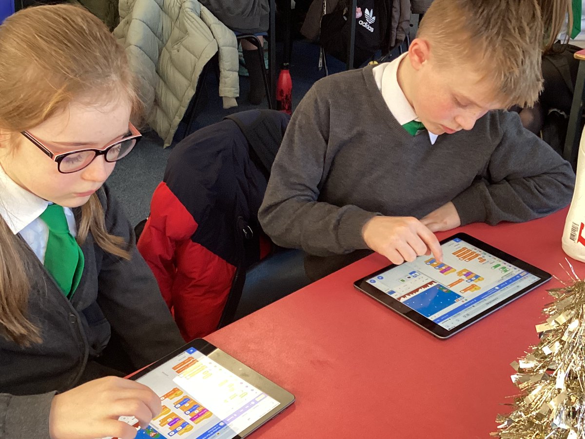 StAugustine_PS's tweet photo. P7 Rm 10 having coding fun with @NLDigitalSchool on their Second Level Code Along Rooftop Elf Run. #NLCodeAlongs #digitalleaders https://t.co/s03cdwVC5n