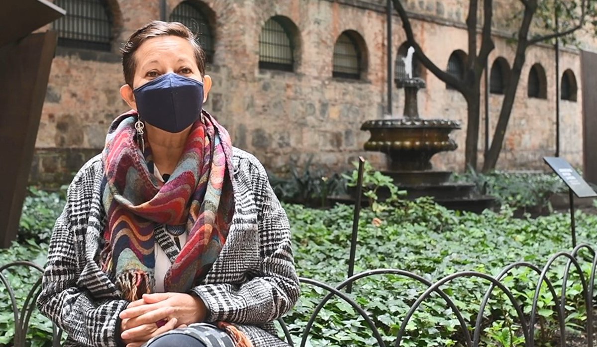 MVRColombia's tweet photo. Enero 2022: Empezamos el año recibiendo a Martha Elsesser, del colectivo Mujer Diáspora en Reino Unido, en el Museo Nacional de Colombia, donde su propia creación había formado parte de la exposición #UnMuseoParaMí
@ailsapeate @MarinaEchev @Lucia__Brandi @FIHRML @EnlaceCEVUKI https://t.co/0jI98XaMPH