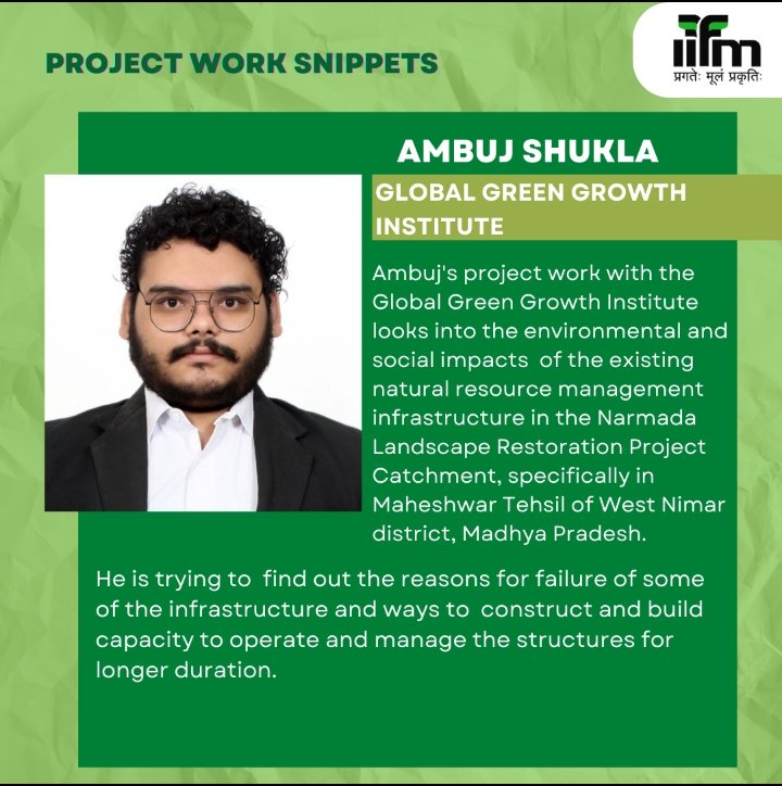 IIfmBhopal's tweet photo. Project work Corner- Snippets from the projects of PGDFM 21-23 batch
IIFM is excited to bring to you stories from the project work of our PGDFM 21-23 batch. Today's project work corner features the work of Ambuj Shukla.
#iifmofficial #PGDFM #PGDSM #projectwork https://t.co/PDx4XMNV3o