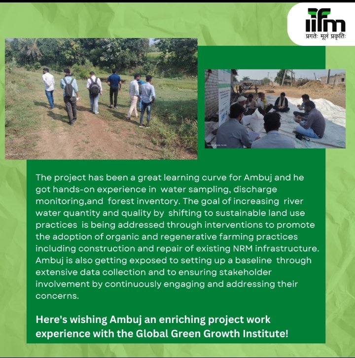 IIfmBhopal's tweet photo. Project work Corner- Snippets from the projects of PGDFM 21-23 batch
IIFM is excited to bring to you stories from the project work of our PGDFM 21-23 batch. Today's project work corner features the work of Ambuj Shukla.
#iifmofficial #PGDFM #PGDSM #projectwork https://t.co/PDx4XMNV3o
