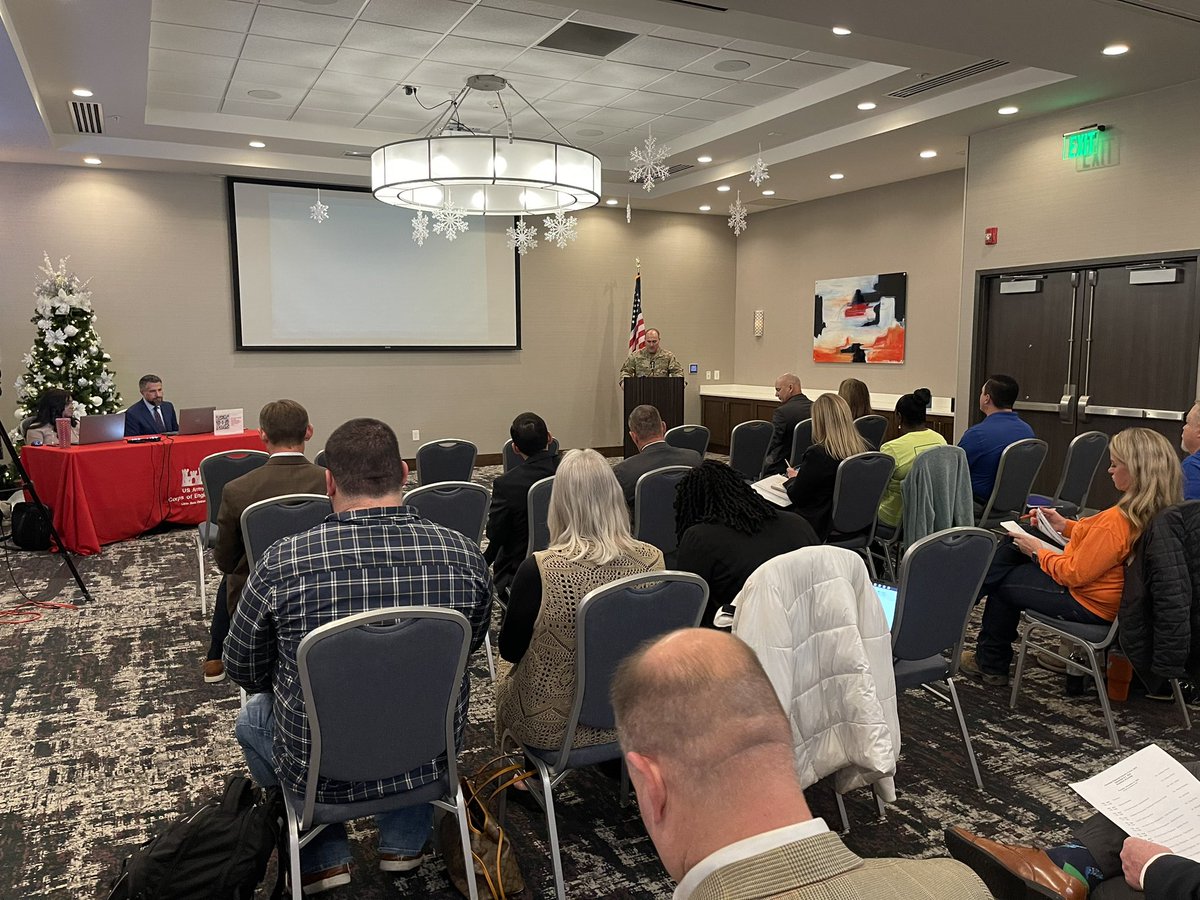 usacelittlerock's tweet image. Col. Damon Knarr delivers opening remarks at this year’s Industry Days. The event represents over $7.5 billion in government contracting opportunities in FY23.