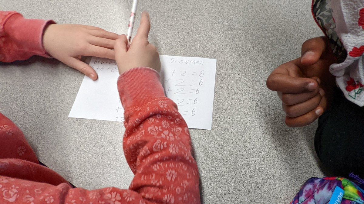 First day of #decembermathchallenge in grade 3 yesterday! Lots of great thinking about how to get to the correct answer! <a href="/tvdsbmathk8/">tvdsbmath</a>
