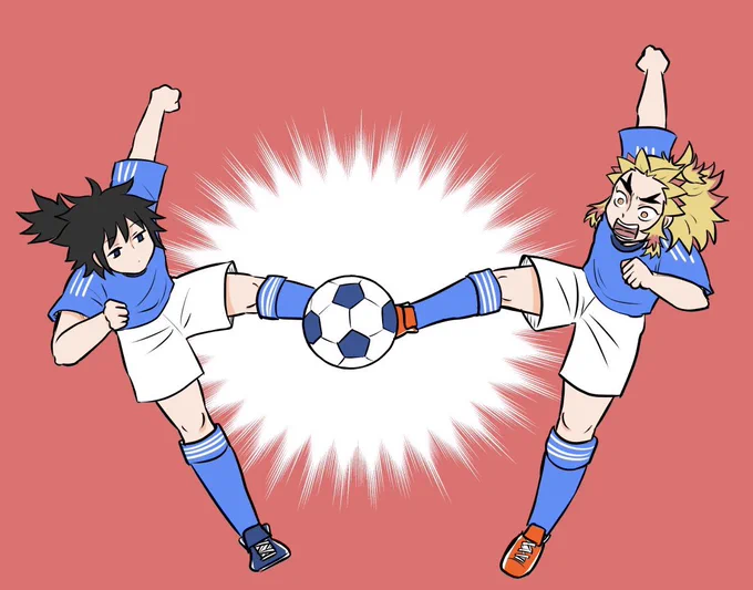 も倒せるツインシュート(※キャプテ○翼目トレ) 