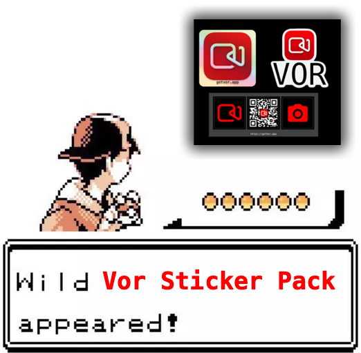 A wild Vor sticker pack appeared! Use code 20STICKERS22 for $1 off (yes, we will mail internationally)