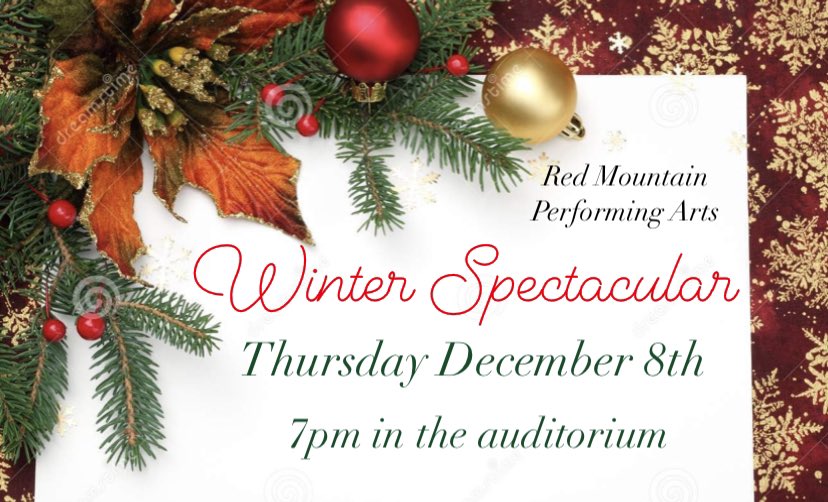 Join us this Thursday for our annual Winter Spectacular! ❄️⛄️🎄