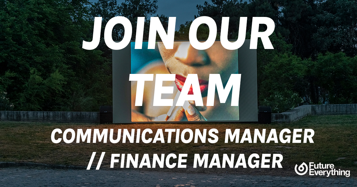 FuturEverything's tweet photo. 🚨 We're #hiring! 

As we enter into an exciting period of development, we're looking for an experienced Finance Manager &amp; a creative Communications Manager (mat cover) to join our team! 

Click the link for more info &amp; how to apply... https://t.co/8fa5O0Yndo https://t.co/OT41jUhto9