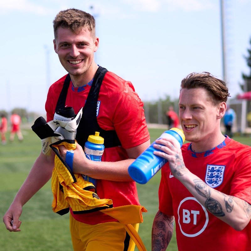 EnglandFootball's tweet photo. "Everything in my life improved because of playing cerebral palsy football." 

From Park Farm to representing the @England Men's Cerebral Palsy team at 7️⃣ major tournaments 👏

This is Ryan's grassroots story 📖