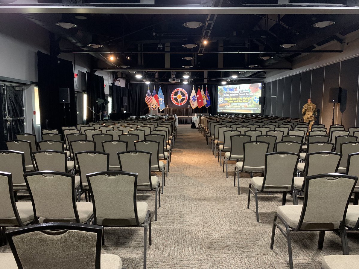 The 17th Luther G. Jones Army Aviation Depot Forum is underway at the Solomon P. Ortiz Center today! #CCArmyDepot #AmericasAviationDepot #WeAreCCAD #WeKeepTheArmyFlying #ArmyAviation #CCADstagram