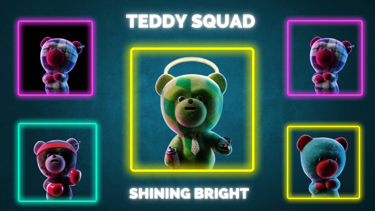 Just 10 mints per day available, we will raffle 2x 50 ADA among all 10 mint addresses daily. New day, new prices &amp; incentives 💣 500 ADA bounty for 1/1 Teddys!🧸

➡️ teddysquad.io

#CNFT #CNFTCommunity #CNFTGiveaways #CNFTProject
