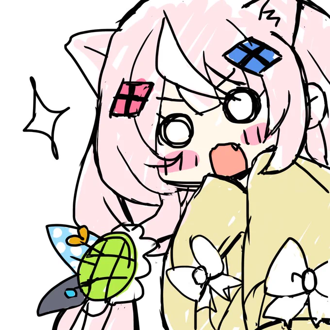 落書き!今日見てた某Vtuberさん! 