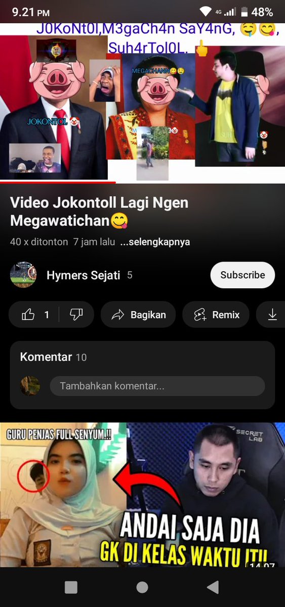 firjonninja3's tweet photo. @TeamYouTube 
Hello YouTube, I want to report this channel account because he insulted the president and I bring one very clear evidence, also earlier that he insulted another YouTuber https://t.co/syOcHhVk0P