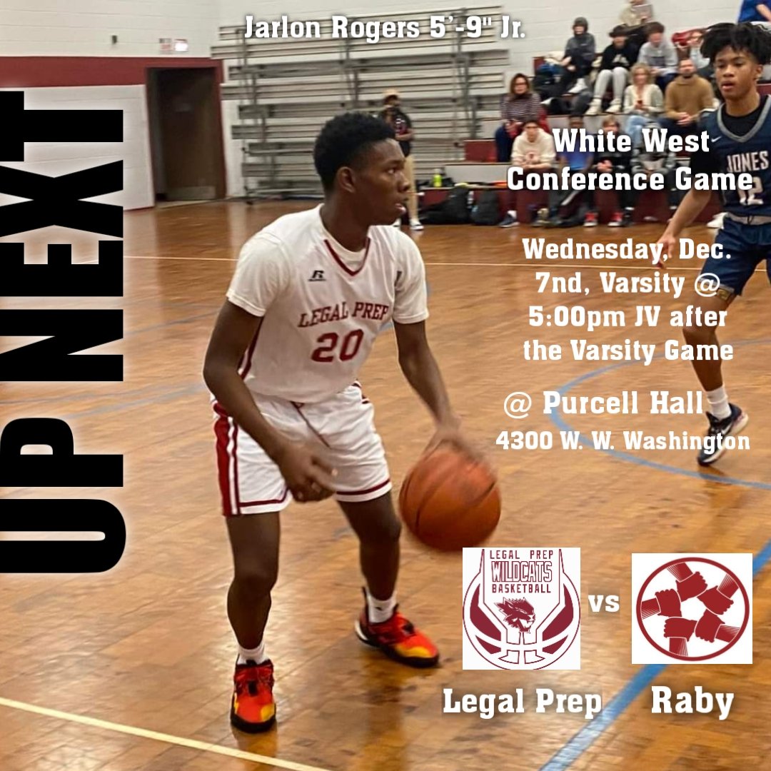 Wildcat Fans, 
Come out tomorrow at 5pm and support Jarlon Rogers and the rest of the Wildcats as we take on Raby in a CPS White West Conference game. We'll need your support,, so come and PACK THE HALL tomorrow!!!!!! <a href="/arogersgball/">Andre Rogers</a>