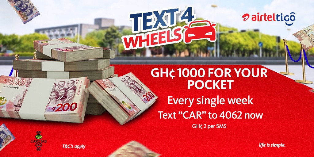 theatghana's tweet photo. The search is on for who will win the sleek Suzuki Baleno, but did you know you could also win cash every week?
Keep sending “CAR” to 4062 at GHs2 per text. The highest texter of the week wins up to GHS 1000! Your texting could pay off big time, Don't wait!
#Text4Wheels https://t.co/Ed3Toaxn5a