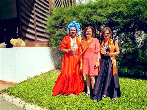 Evelyn_Etti's tweet photo. #GBV Action is not only for #16Days we have the remaining 350 days a year to continue the fight. 

Thanks to SE Mme Olga Cabarga Gomez Ambassador of Spain 🇪🇸 in Senegal 🇸🇳 @EmbEspSenegal &amp; WFP Senegal Rep 🇸🇳 Fatiha Terki (@TerkiFatiha) for adding your voice. #16DaysOfActivism https://t.co/fzK4gS3O7s