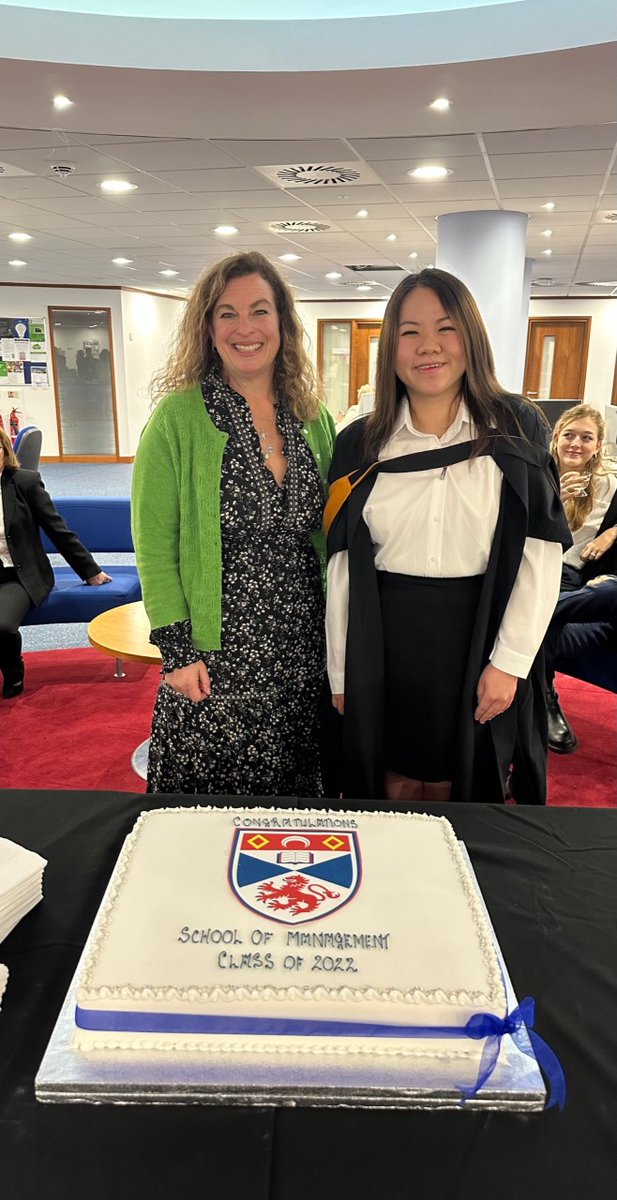 University of St Andrews School of Management tweet media