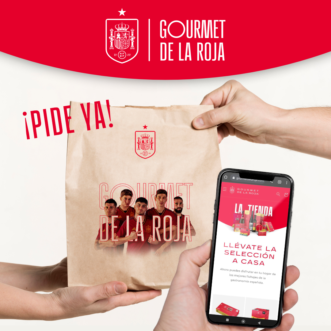 Descubre los sabores da “LA SELECCIÓN” del <a href="/gourmet_roja/">El Gourmet de la Roja</a> , ideales para esos momentos especiales como el partido de hoy de nuestra selección.
Pide ya en nuestra tienda online en elgourmetdelaroja.com.
¡¡¡VAMOS ESPAÑA!!!

#AQqueSabeLaRoja