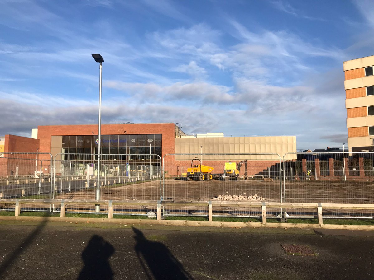 You may have noticed some works taking place outside the Mall. These are ground investigations for the proposed residential development. Access to the Mall is still open as usual and the investigation works are due to be finished in the New Year.