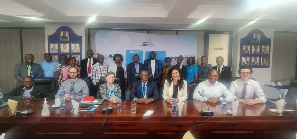 WCO_OMD's tweet photo. Zambia Revenue Authority (ZRA) 🇿🇲 continues to work with the WCO to digitalize the air cargo environment to implement the TFA and facilitate trade
➡️ https://t.co/jXuTXgxVZ6
#WCO #Customs #TFA #TradeFacilitation #HMRC_WCO_UNCTAD_Programme #MercatorProgramme @ZambiaRevenue https://t.co/iKK1AurseZ