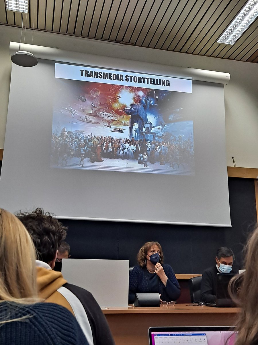 ZuffiVeronica's tweet photo. Oggi lezione sulla gamification e transmedia storytelling con @silvialeonzi @giovanniciofalo @UgoliniLorenzo #SMM23 https://t.co/9WqxrDRl5T