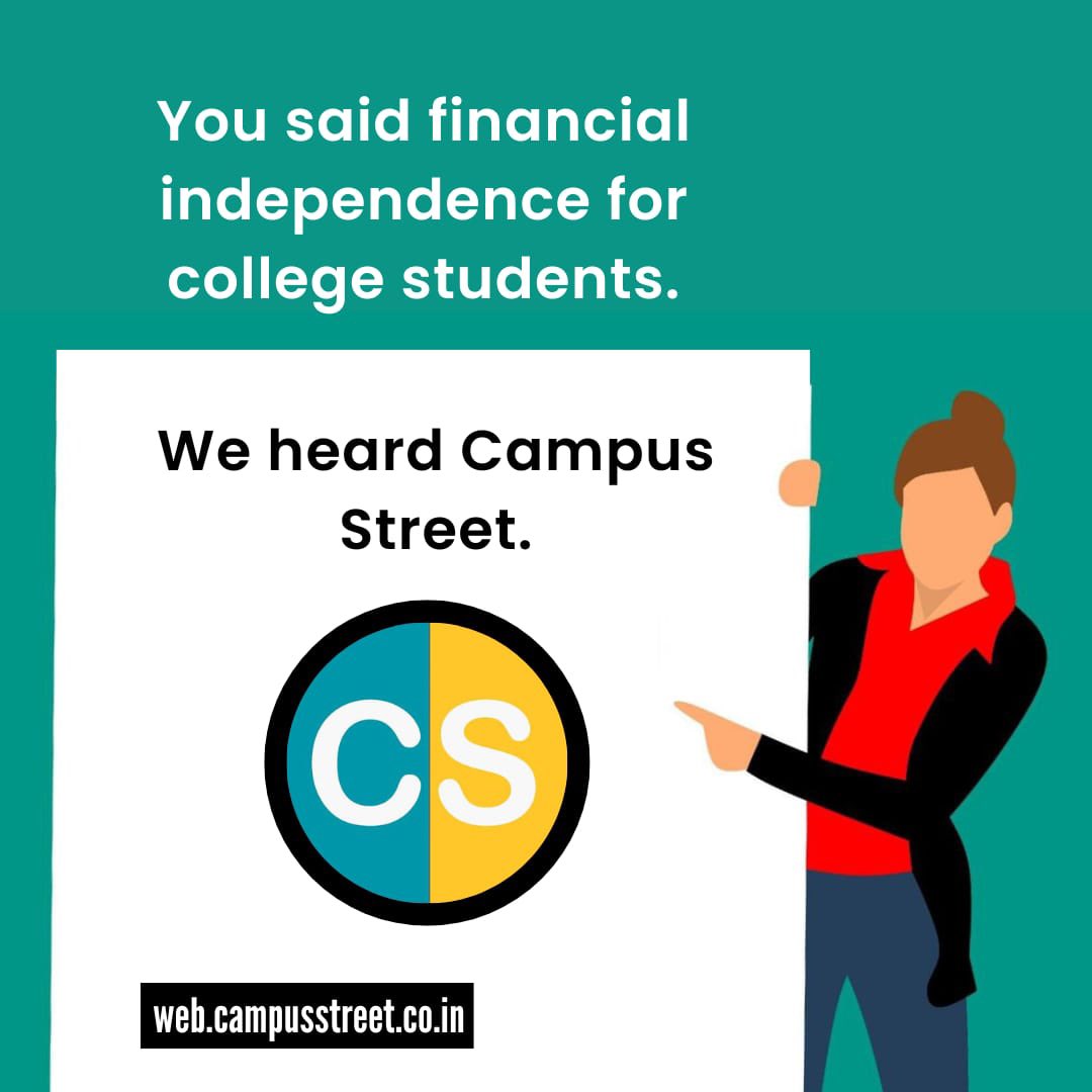 thecampusstreet's tweet photo. Start earning on Campus Street while you are still in college! #campusstreet #study #studentsfacts #studentslife #student #lifeofstudent #motivationalquotesoftheday #motivationalquotes #motivation #college #collegelife #lifeofcollege #studymotivation #app #nationalstudents #life https://t.co/kEE4jg7k6S