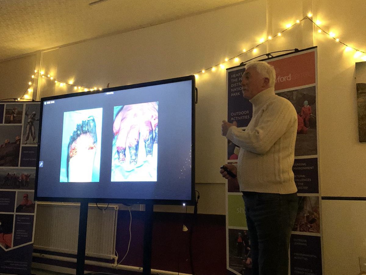 LindleyET's tweet photo. We had a fabulous evening last night talking all things mountaineering!
Huge thanks to @naturesworkuk and @NigelVardy for their inspiring talks 🏔️
We raised a fantastic £300 towards an expedition for young people from diverse backgrounds 🙌👏
#outdoorsforall
#challengeandinspire https://t.co/p4PJe5p4y5