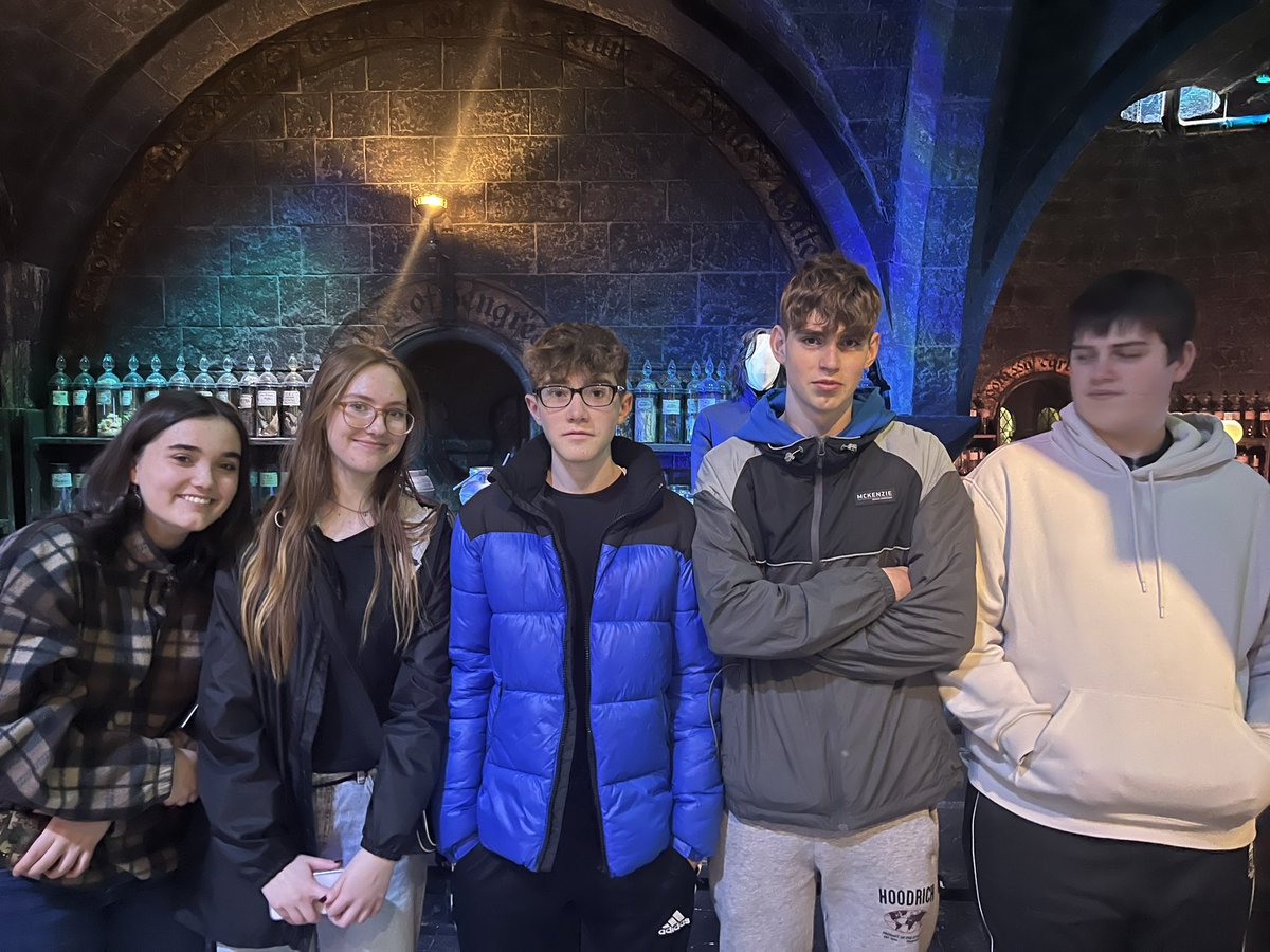 Great afternoon yesterday at Harry Potter Studios!