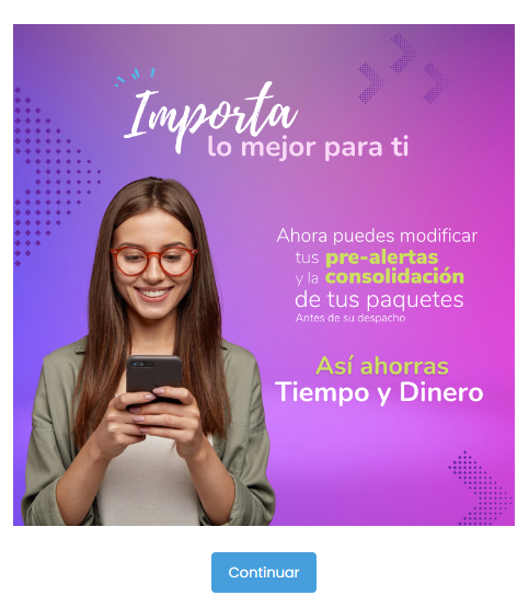BerrioJE's tweet photo. @Casillero472 me gustaría saber que significa este banner??? Ya que he me han despachado un paquete sin tener consolidados todos los que había prealertado. https://t.co/5IL1ZQ15dr