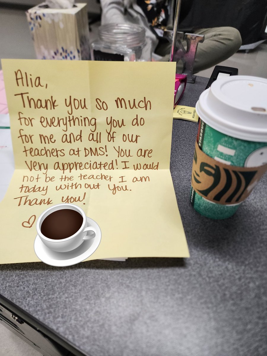 Literally, the best thing you can do for your CIC is a handwritten note! Over here with watery eyes at 8 am 🤗