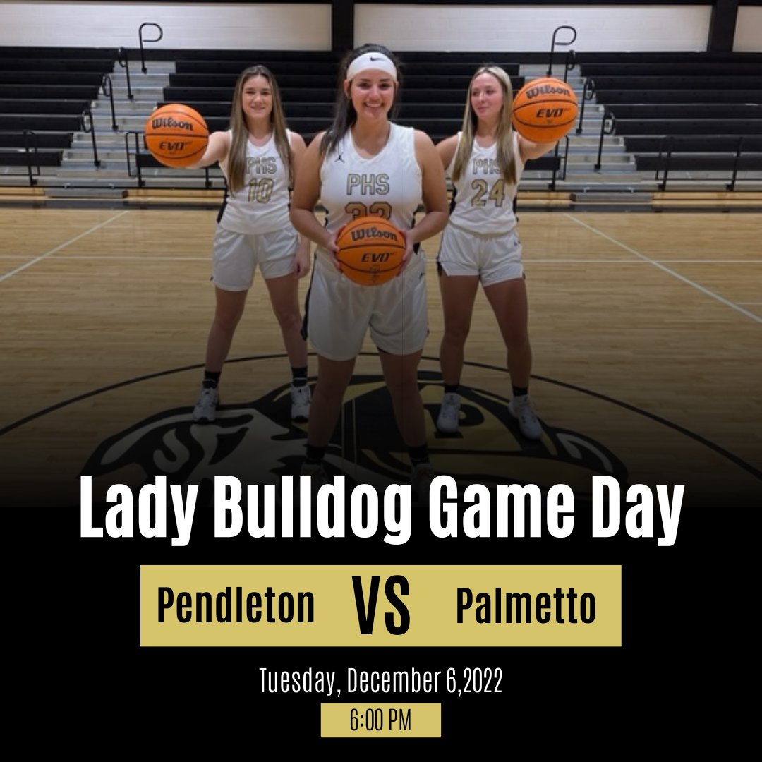 Come out and support our Lady Bulldogs tonight at Home.