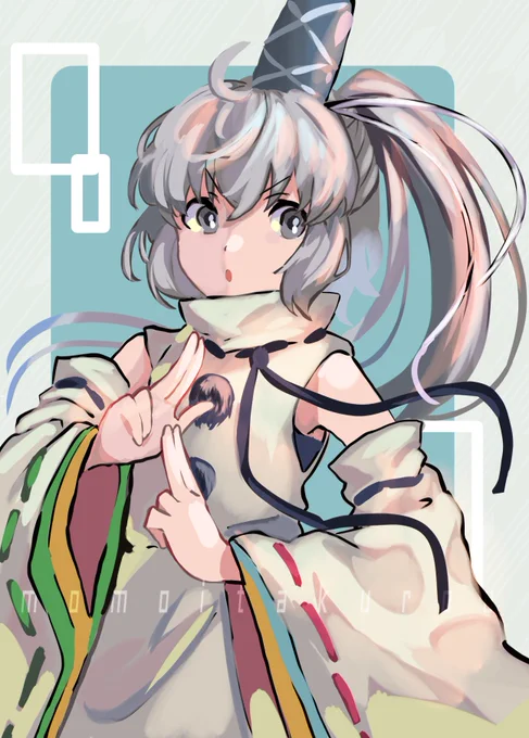 #深夜の真剣お絵描き60分一本勝負投稿するの忘れてた布都(+9分) 
