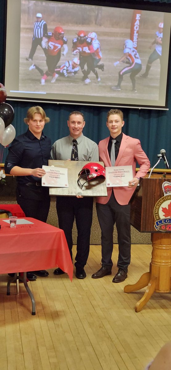 blessed to be named: most outstanding line-backer, most outstanding offensive-back, as well as sharing offensive MVP w/<a href="/ConnerKerr12/">Conner Kerr</a>