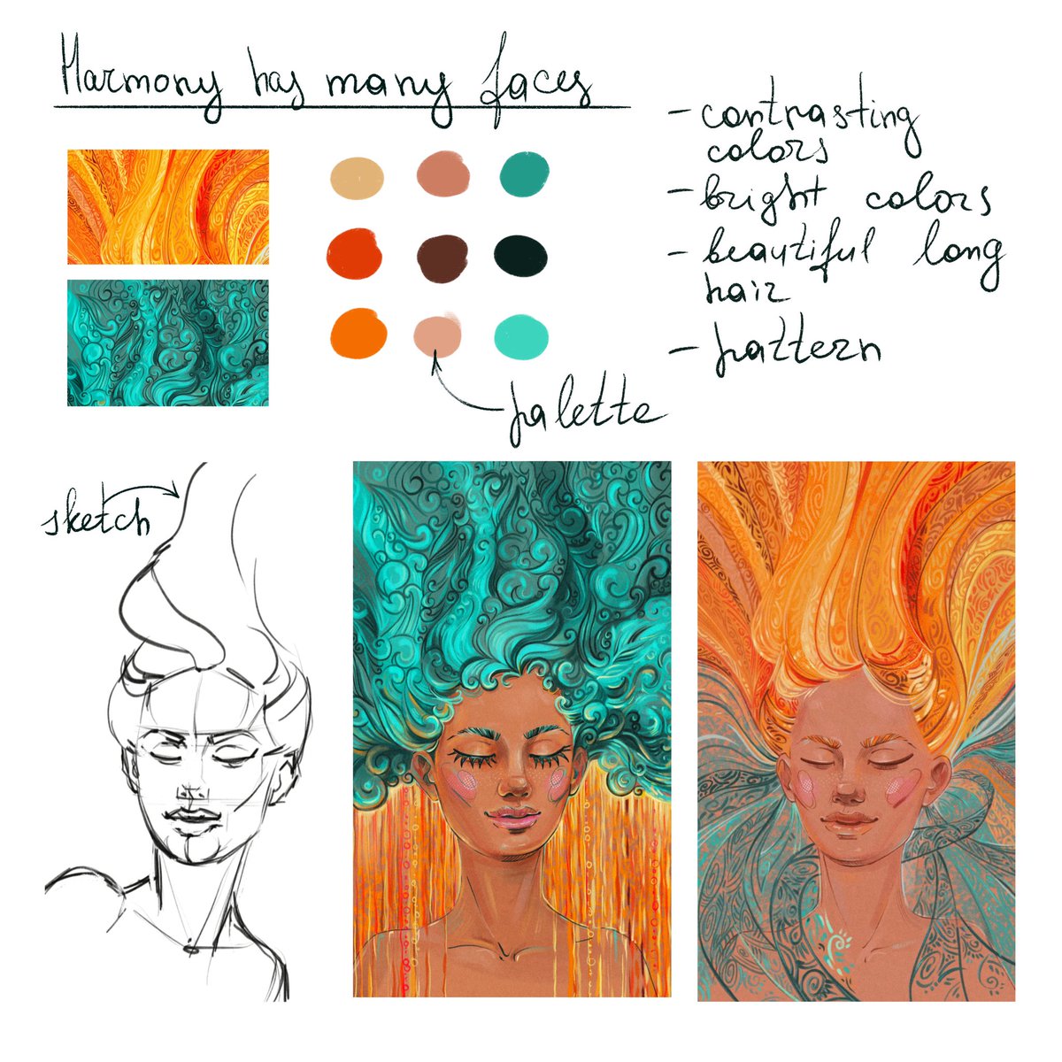 A moodboard for my collection on <a href="/opensea/">OpenSea</a> 

opensea.io/collection/har…