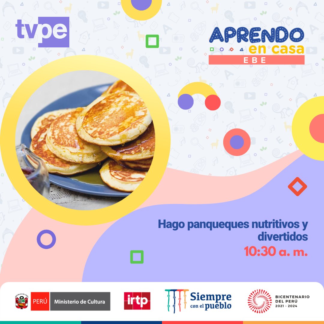 tvperupe's tweet photo. Es el turno de la clase para las niña y los niños de EBE en #AprendoEnCasa. Este es el tema de hoy. ⬇️
#LaSeñalQueNosUne https://t.co/I41FmFZG2I