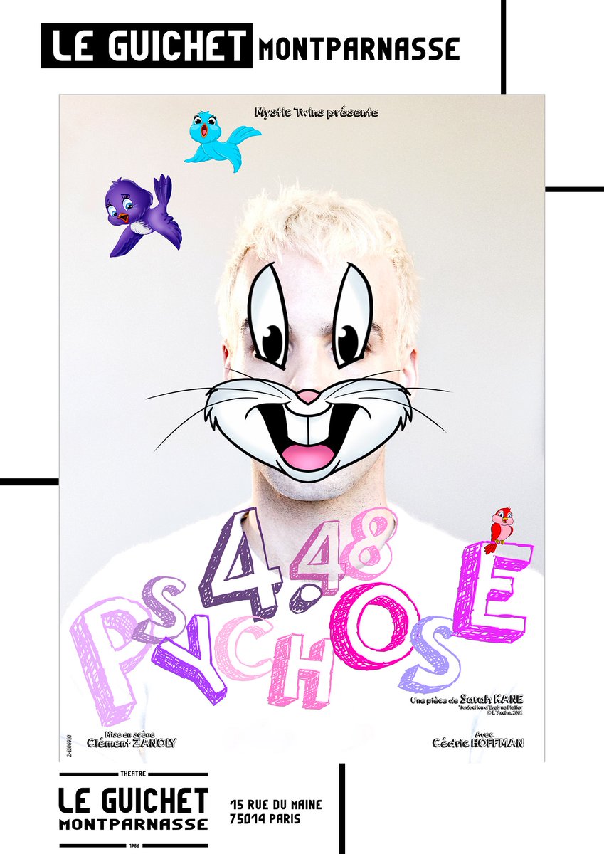 4 de nos spectacles cette semaine à découvrir ! 4.48 Psychose, Avril Enchanté, Le Bon air de vivre, Suzanne Valadon. <a href="/LeGuichetmont/">Guichet Montparnasse</a>
spectacle #théâtre #paris #paris14 #culture #montparnasse #show #spectaclevivant #comédie #litterature #December #drame #auteurs #Italie #peinture