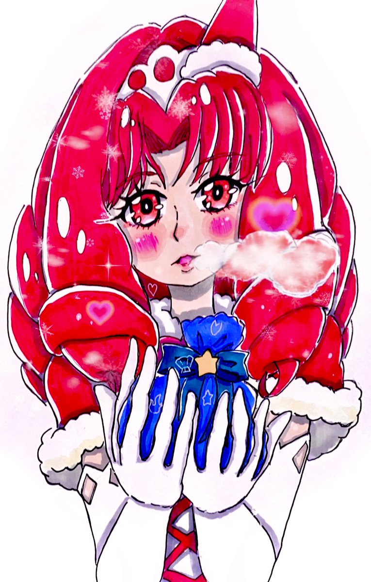 「去年の今頃、描いてた絵クリスマスが今年もやってくる 」|あらんぷのイラスト