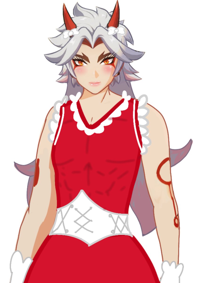 I drew itto in a dress so please come come.

{#GI #Genshin #Genshinimpact #genshinimpactrp #genshinrp #girp}