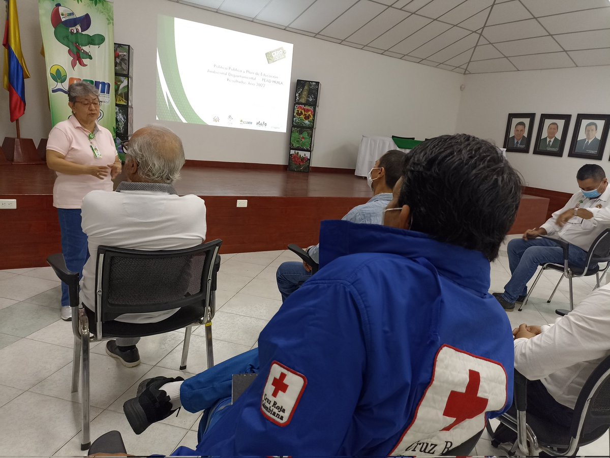 CAMHUILA's tweet photo. #AEstaHora socializamos🗣️👥, con los  actores del Comité Interinstitucional de Educación Ambiental #CIDEA #Huila, los resultados de la construcción colectiva  de la Política Pública y el Plan de Acción Ambiental 💚Departamental durante el 2️⃣0️⃣2️⃣2️⃣ . https://t.co/FO1tDFSB1R