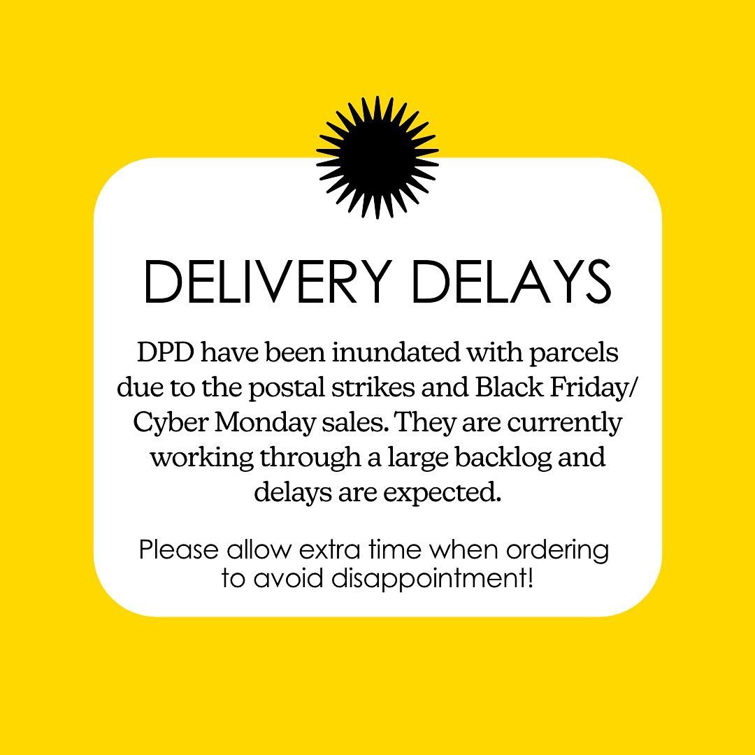 Due to postal delays, we ask that customers check their stock &amp; order in good time to allow for the potential delivery delays.📮

Thank you &amp; apologies in advance for any inconvenience caused.

#sussexcoffee #brightonandhove #deliverynotice #coffeewholesaler #deliverydelays