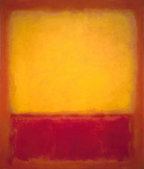 electrofab's tweet image. Feroci, al tramonto, nella campagna rossa.

#seiparole
#prowriter

#Art --&amp;gt; Mark Rothko