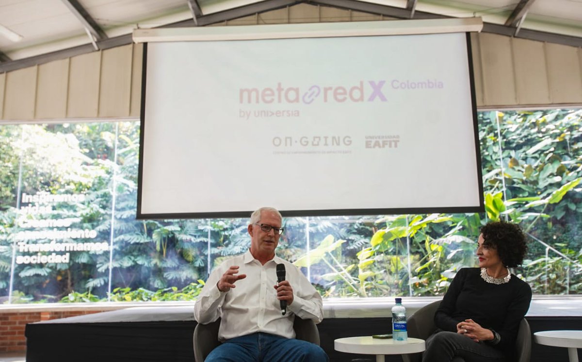EAFIT's tweet image. #MetaRedX "En un ecosistema de startups y entre nuestros contactos debemos preguntarnos cómo podemos ayudar y compartir soluciones prácticas para seguir creciendo" Scott Darling.

@MetaRedX