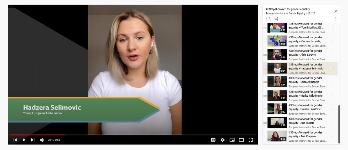 eige_eu's tweet photo. The European Year of Youth is coming to a close today, but the youth's commitment to gender equality goes further. Find out which are the #3StepsForward the #EYAs from the Western Balkans Network bring to our attention - https://t.co/t3Dqa0GRtO https://t.co/nv7PiY7vWC